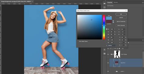 How To Change Background Color In Photoshop Complete Process