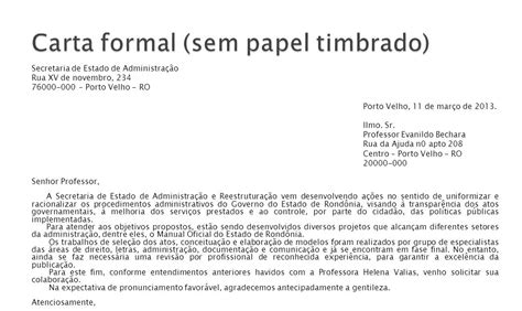 Modelo De Carta Formal Para Solicitar Algo Em Portugues Peter Vargas