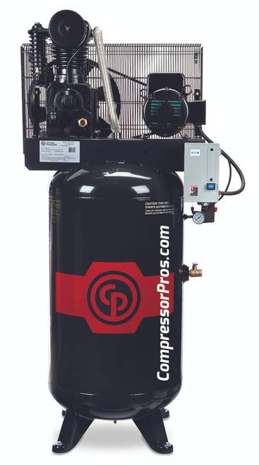 Chicago Pneumatic Rcp C10123v 10hp Vertical Air Compressor