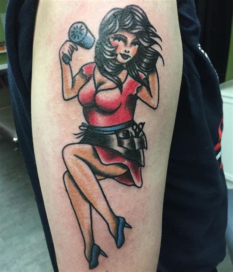 Traditional Pinup Tattoo Photos