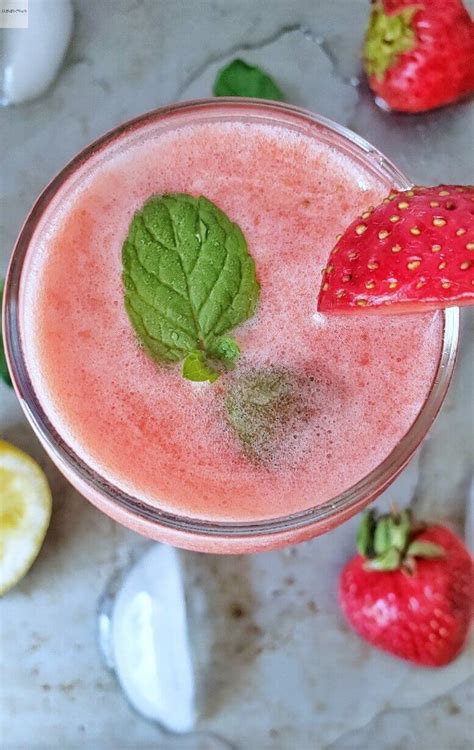 Easy Strawberry Lemonade Recipe Lathis Kitchen