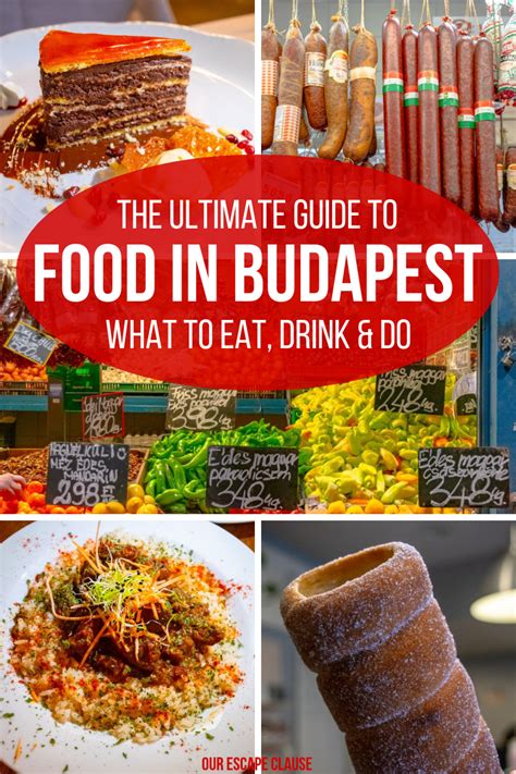 Best Food In Budapest What To Eat Experience Our Escape Clause
