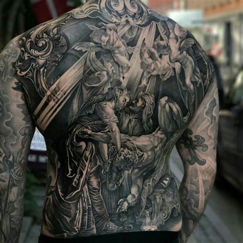 Тату во всю спину мужские фото Идеи на тему Татуировки во всю спину 10 в 2020 г