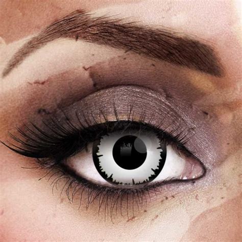 Whether or not your eyesight is weak, anyone can use colored contacts to alter. Vampfangs.com: Custom Angelic White Contact Lenses ...
