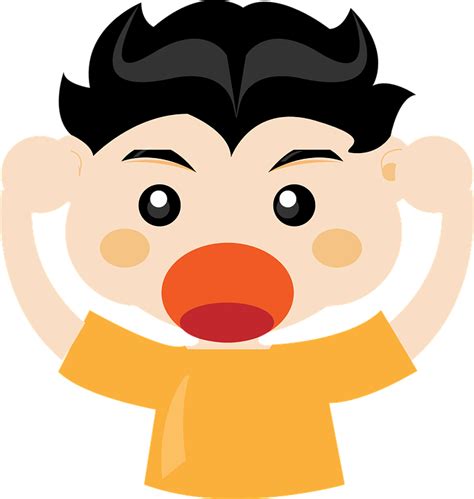 Child Yelling Clipart Clipground
