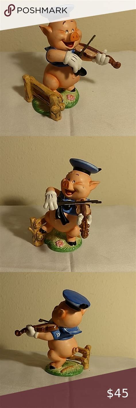 Disney Fiddler Pig Figurine Disney Classics Collection