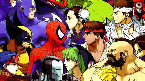Marvel vs Capcom Background ·① WallpaperTag