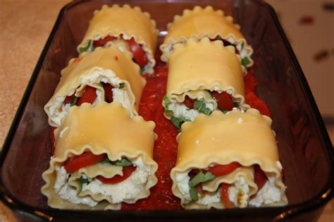 Cooking With Crystal Caprese Lasagna Roll Ups
