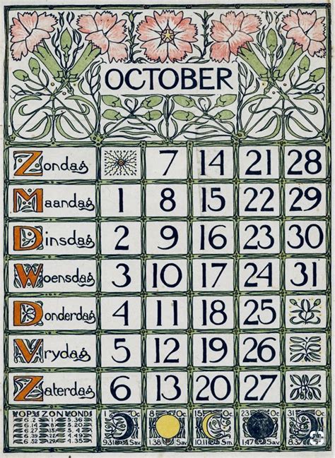 Vintage Calendar Art Calendar Calendar Pages Calendar Design Season