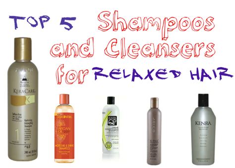 Finally, avoid products that contain alcohol and acids. Top 5 Shampoos and Cleansers for Relaxed Hair | How to ...