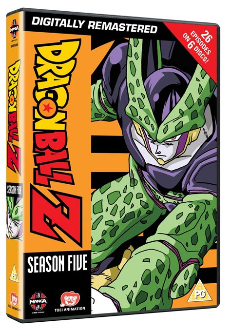 Dragon Ball Z Complete Season 5 Dvd Free Shipping