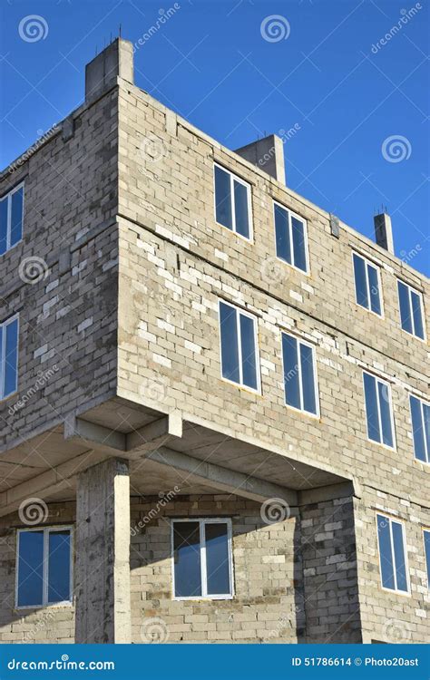 A Half Completed Building Stock Photo Image Of Street 51786614