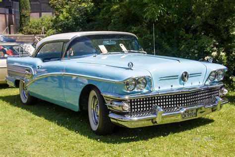 1958 Buick Special Riviera Coupe Front View Post War Paledog