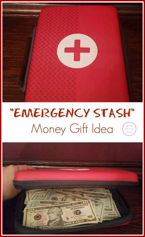 Place a gift card in a travel mug or water bottle and then fill it up with. Emergency Money Gift - Cute & Creative Money Gift Idea