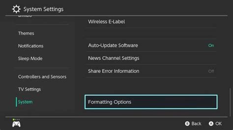 Afterwards find and slect settings and from the following list choose storage. Nintendo Switch SD Card: How To Choose And Use It