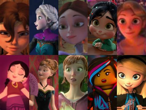 Even though disney and netflix are parting ways, you can still find many disney titles on netflix. Disney/Non Disney 3D Ladies by OliviaWhitley12 on DeviantArt