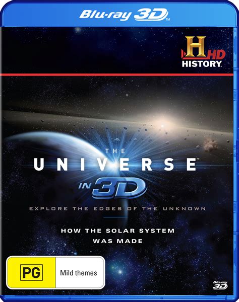 The Universe In 3d How The Solar System Was Made Blu Ray 3d Blu Ray
