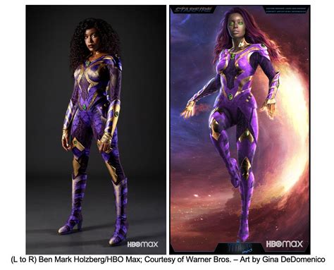 Hbo Max Unveils New Starfire Supersuit From Season Three Of Titans Television