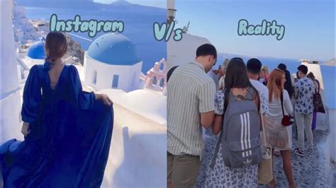 Santorini Instagram Vs Reality Youtube