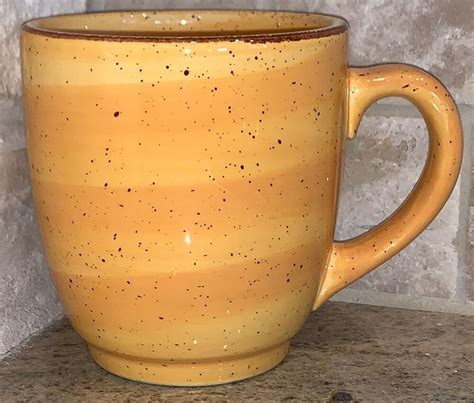 Hausenware Swirl Twist Coffee Mug Replacement Gold Yellow Large 20 Oz 4