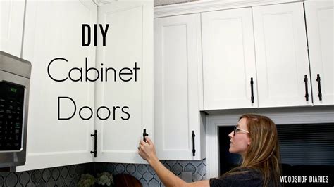 Learn how to build an outdoor kitchen cabinet and countertop for a sink. How to Make DIY Cabinet Doors - YouTube | Diy cabinet doors, Cabinet doors, Diy cabinets