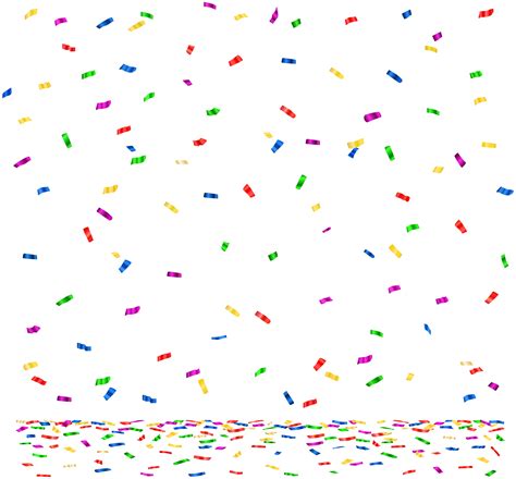 Confetti clipart, Confetti Transparent FREE for download on png image