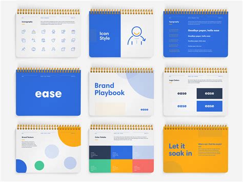 Ease Brand Book By Kyle Anthony Miller For Brass Hands On Dribbble