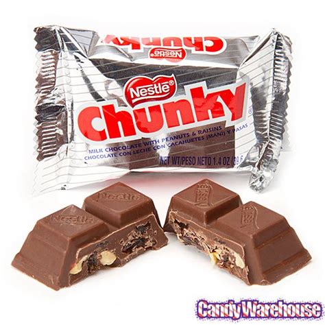 Chunky Chocolate Bars 24 Piece Box Chunky Chocolate Bar Best Candy