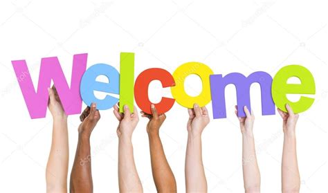 Hands Holding Word Welcome — Stock Photo © Rawpixel 52453715