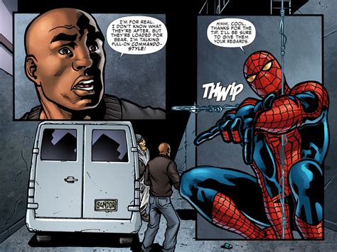 The Amazing Spider Man Cinematic Infinite Comic Those Men Are Seriously