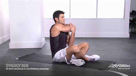 Seated Posterior Delt Stretch Youtube