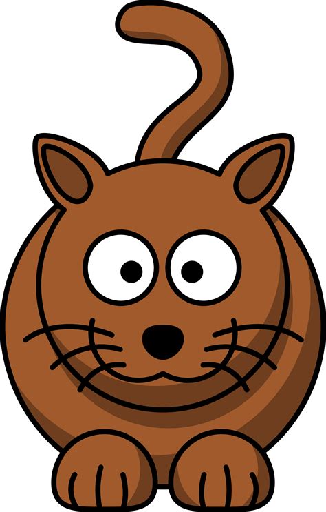 Picture Of A Cartoon Cat Clipart Best