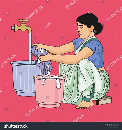 10367 Indian Washing Clothes Images Stock Photos And Vectors Shutterstock