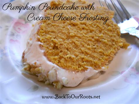 Popular during the holidays & as birthday cake here in oh yummy cream cheese gumdrop cake!, recipe petitchef. Pumpkin Poundcake with Cream Cheese Frosting | Recipe ...