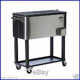 Photos of Stainless Steel Ice Chest On Wheels