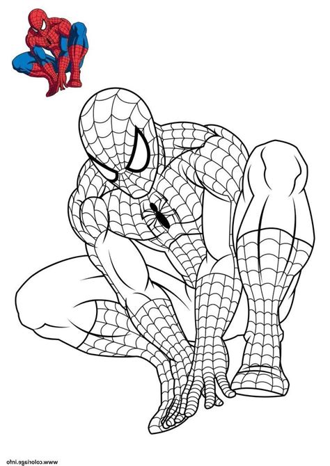 10 Incroyable Spider Man Coloriage Image Coloriage Spiderman Coloriage Dessin Spiderman