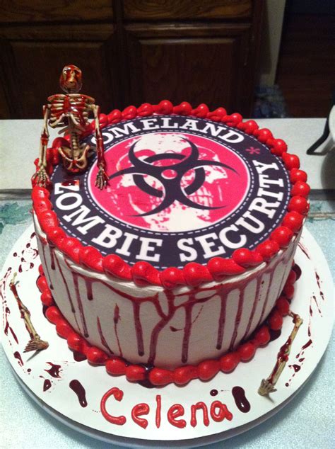 Some people claim to have the best red velvet cake recipe, but i truly think mine is the best ( of course! Red Velvet Biohazard/Zombie Cake w/Cream Cheese icing and ...