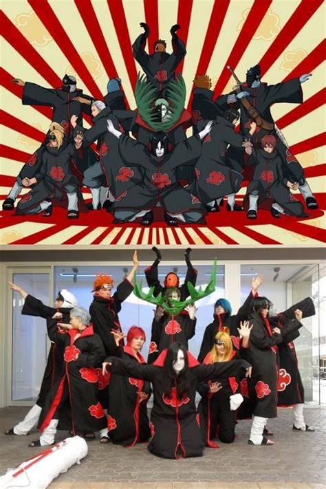Naruto Akatsuki All Members Group Cosplay Cosplay