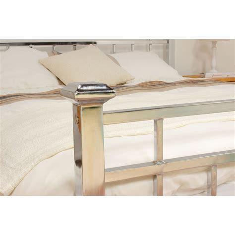 Complimentary delivery service from coast to coast. Boston Chrome Bed Frame - Next Day Delivery Boston Chrome ...