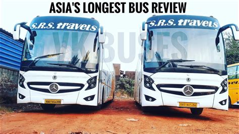 Asias Longest Bus Review With Driver Interview Mercedes Benz Shd