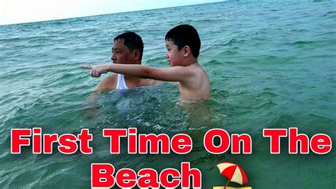 My Wife S First Time At The Beach Holiday At The Brunei Beach Brunei Vlog Youtube