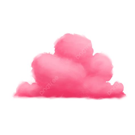 Floating Clouds Png Image Floating Pink Clouds With Realistic Style