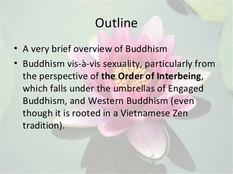 Buddhism And Sexuality