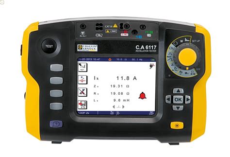 Neue schulungstermine online nin 2020 mit ca 6117 thermografie seminar. C.A 6117 - Revize instalací a hromosvodů - Revizeshop.cz