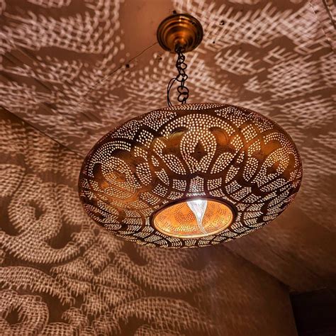 Moroccan Lamp Copper Marrakesh Artisan