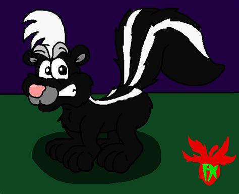 Angry Skunk By Coolfruits On Deviantart