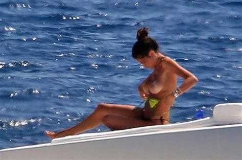 Francesca Sofia Novello Nude Tits On The Yacht Scandal