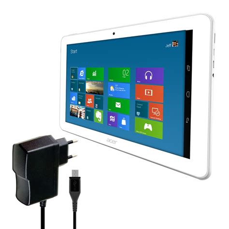 For this reason, you can use your computer for a longer period of time, as long as it is plugged in. MICRO USB CHARGER FOR ACER ICONIA TAB 10 (A3-A20) BLACK ...