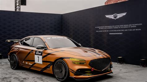 Genesis G70 Gr4 Concept May Preview A Real Race Car Cnet