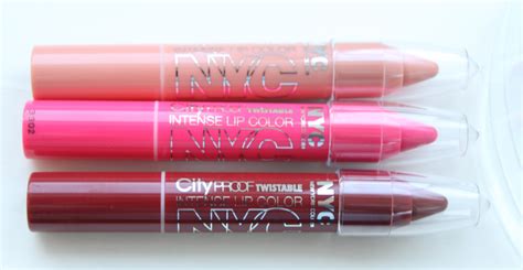 The formula glides on like a gloss but provides the pigment of a lipstick. NYC City Proof Twistable Intense Lip Color (Lotte Suzanne ...